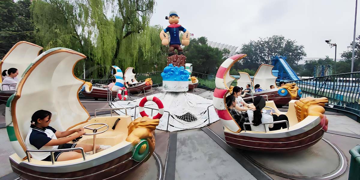 Fun theme park equipment
