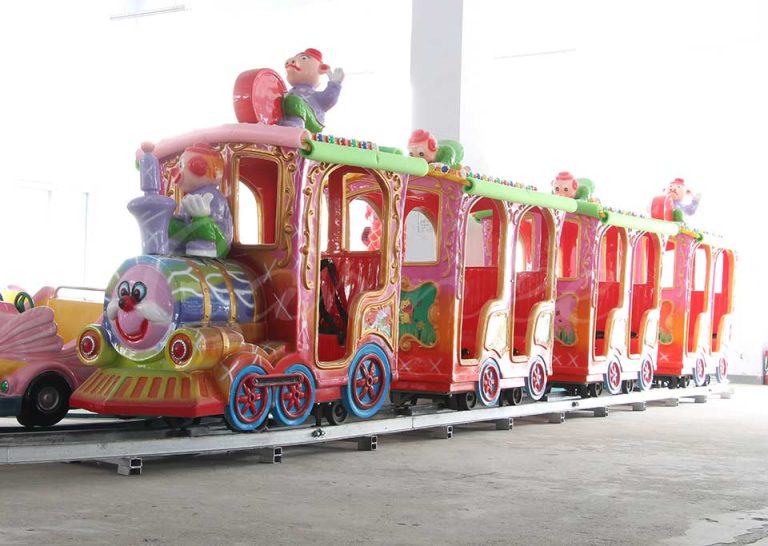 Kids Cartoon Track Train Ride