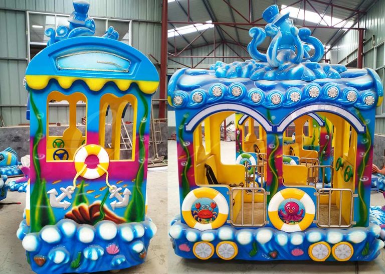 Ocean Theme Kiddle Train Rides Parts