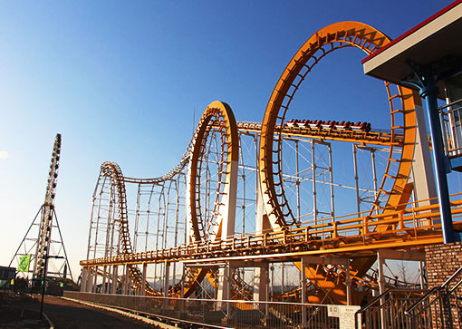 Six Loops Roller Coaster For Sale