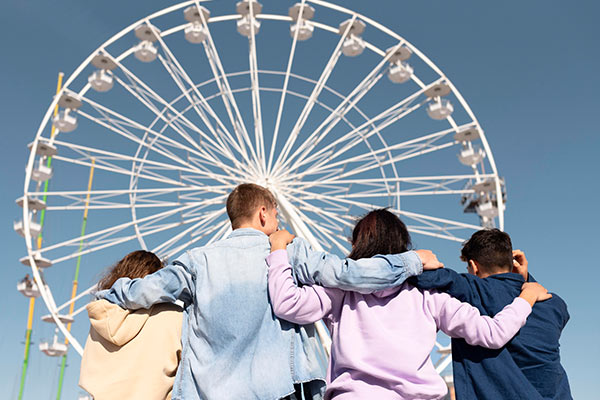 how does a ferris wheel work