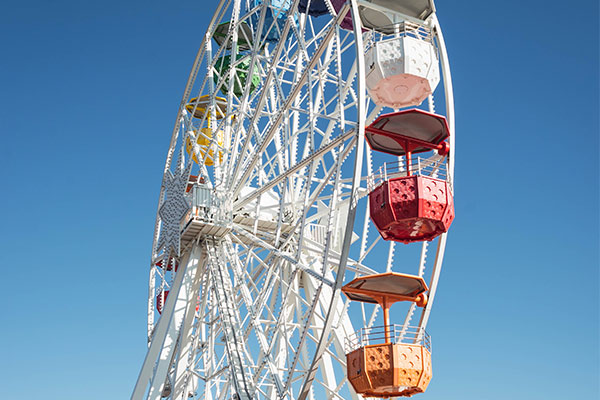 how does ferris wheel work
