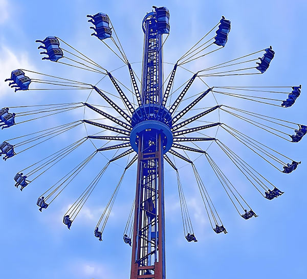 sky flying amusement extreme rides