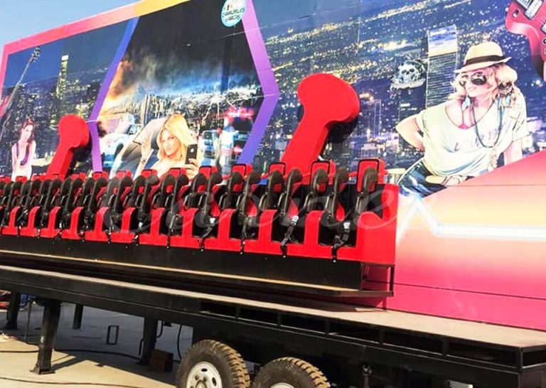 18 seats Portable Miami Crazy Wave Ride