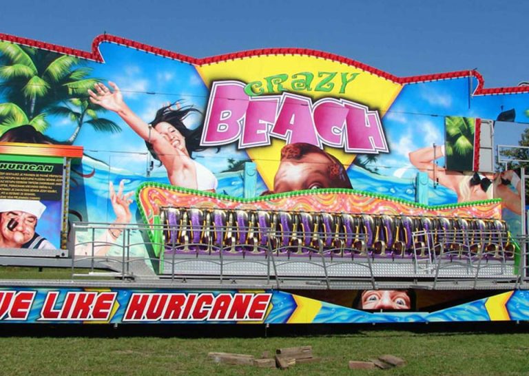 18 seats giant crazy wave ride