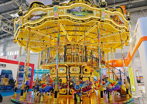 48 Seats Double Decker Carousel for Sale