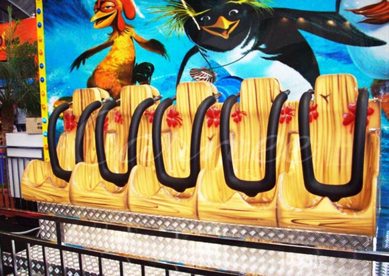 6 plazas mini crazy wave ride para niños