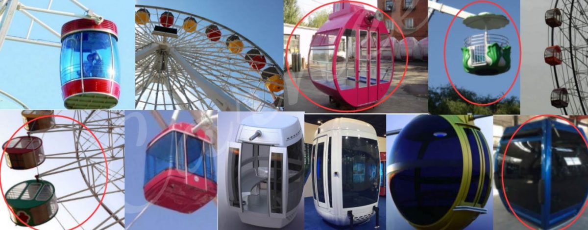 89m ferris wheel cabins