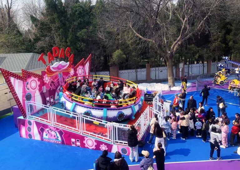 Electric Music Disco Tagada Ride For Theme Park