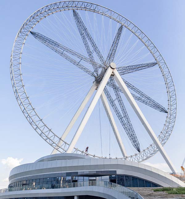 Giant ferris wheels