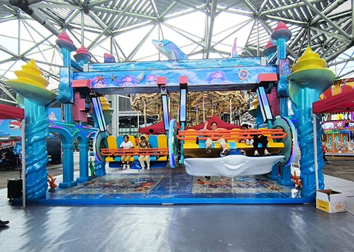 Ocean Theme Happy Swing Ride For Sale