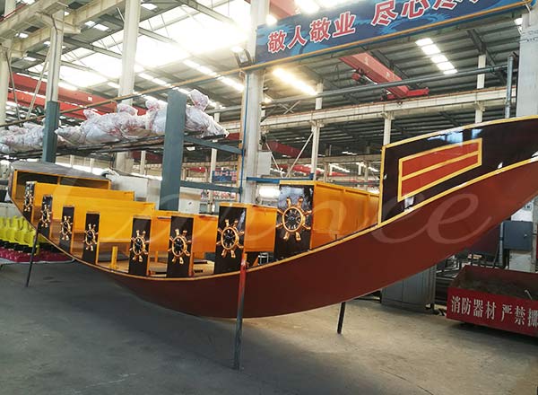Pirate Ship Amusement Ride Hull Section Pirate Ship Amusement Ride Hull Section