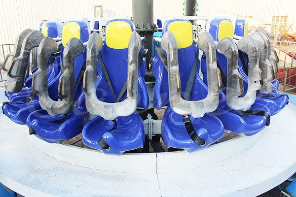 redundant safety mechanisms for pendulum rides