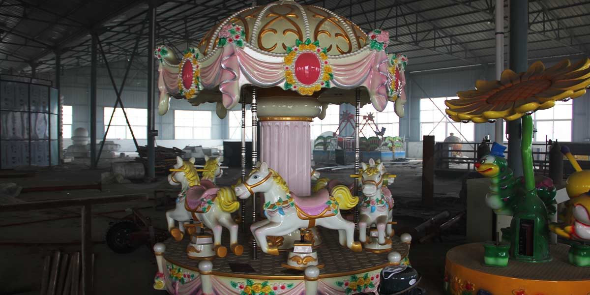 6 Seats Carousel Ride Manufacturer