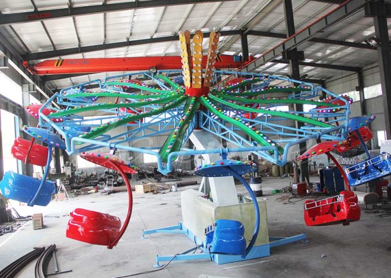 Double Flying Chairs Rides Paratrooper Ride