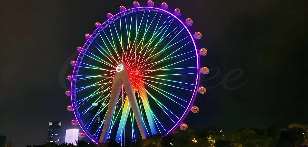 Ferris Wheel Light Show