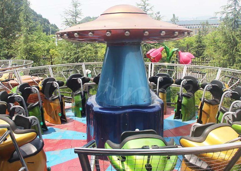 Flying Disco Amusement Ride