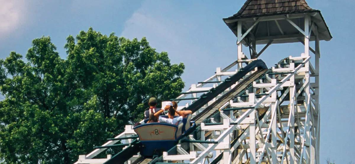 Leap the dips Roller Coaster