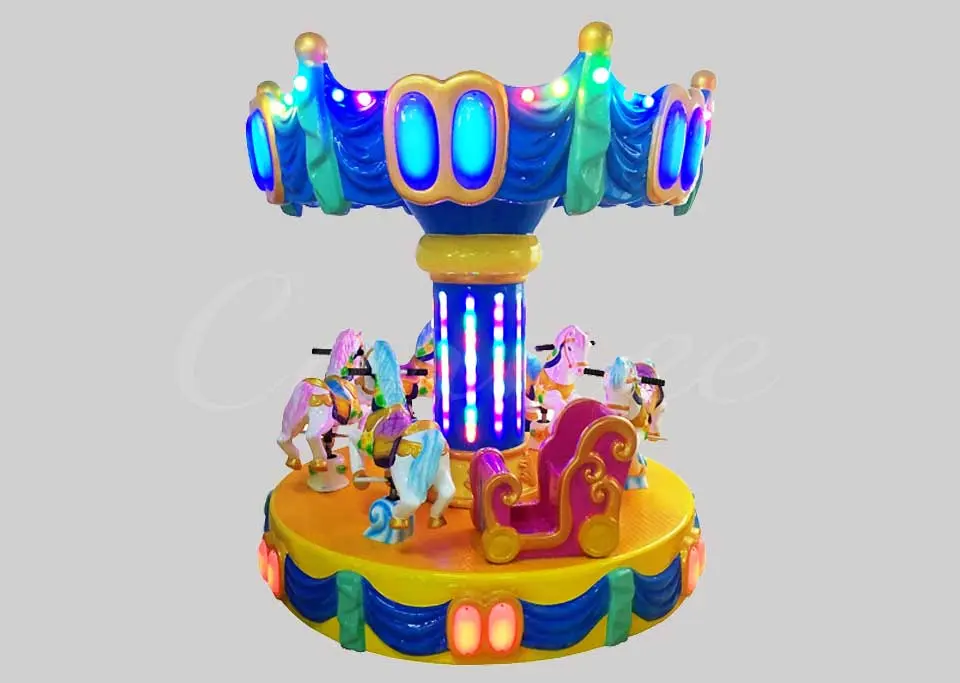 Shopping Mall Kiddie Carousel For Sale