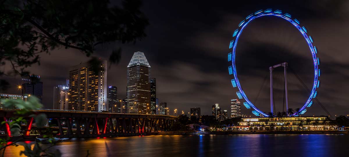 Колесо обозрения Singapore Flyer - Сингапур