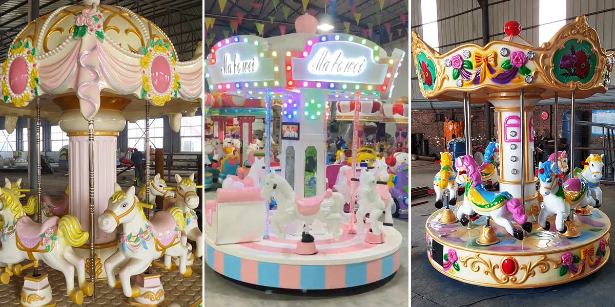coin operated carousel for sale