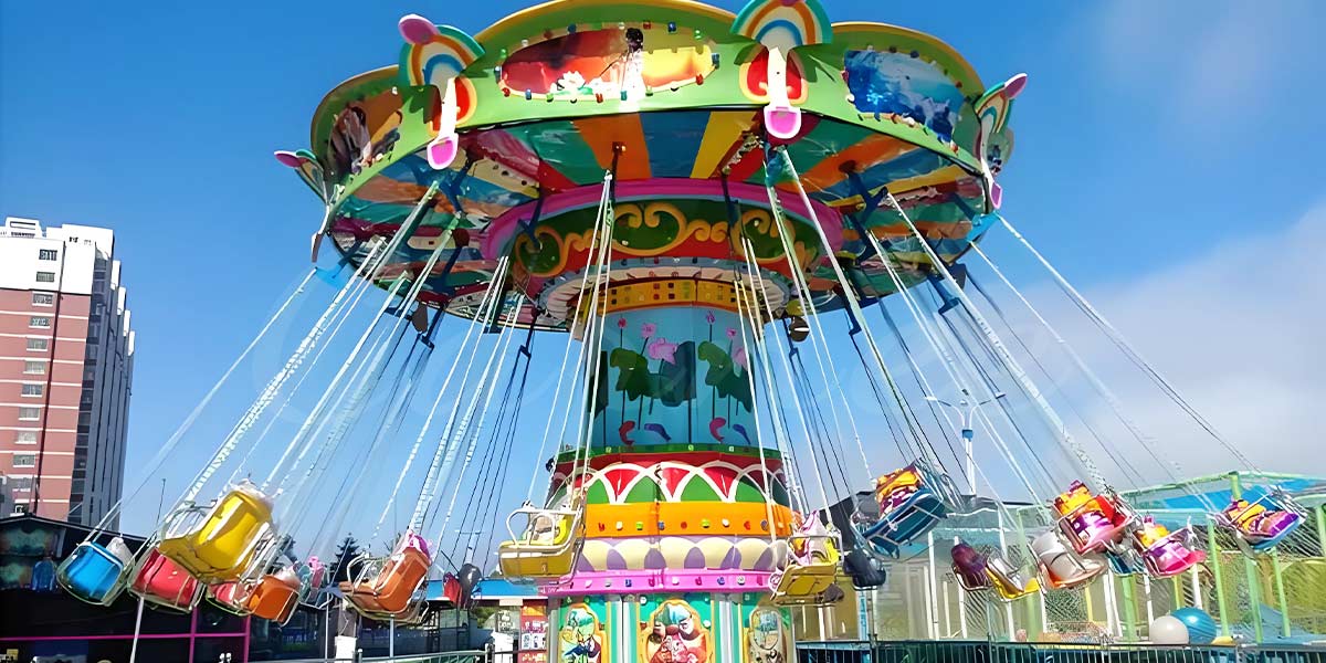 customized carnival swing rides for theme parks