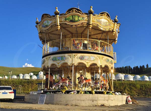 tiovivo doble capa precio