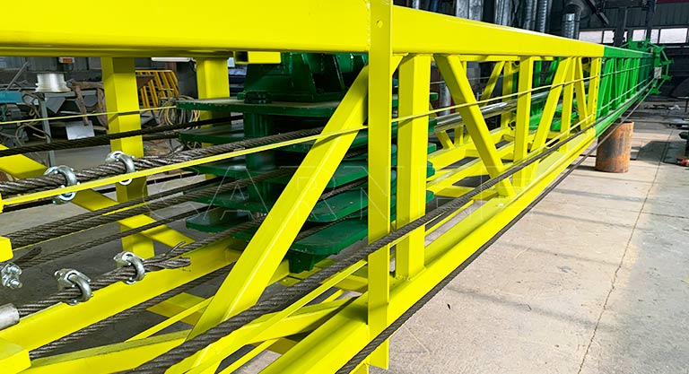 High-Strength Steel Frame of Drop Tower – Q235B and Q345B Steel for Maximum Durability and Structural Integrity