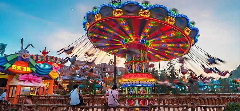 family-friendly swing carnival rides
