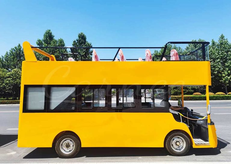 full electric double decker bus
