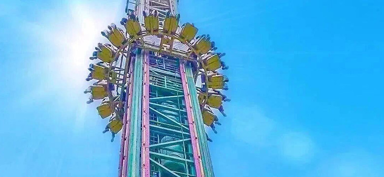 how do drop tower rides work