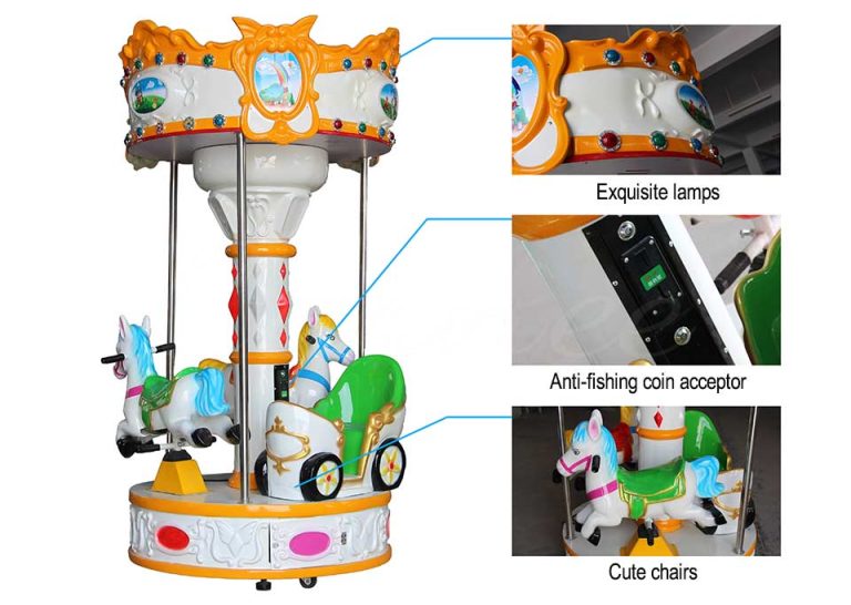 kiddie mini merry go round ride for sale