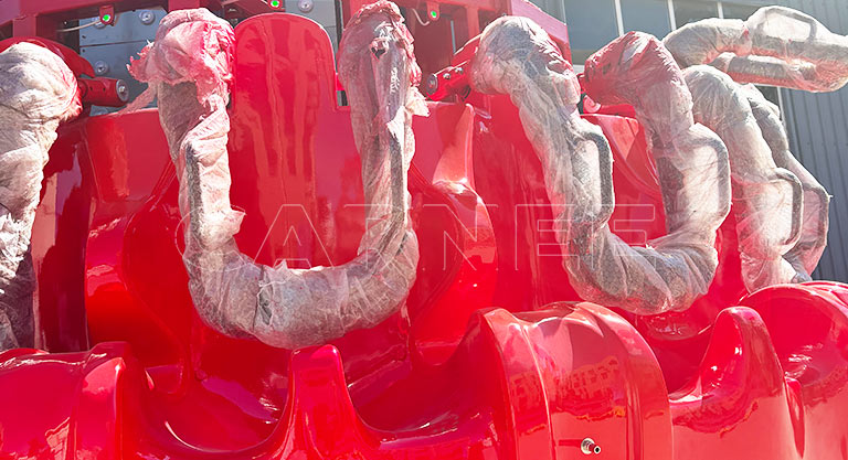 Shoulder Restraints for Drop Tower Ride – Dual Mechanical Safety Restraints for Passenger Security