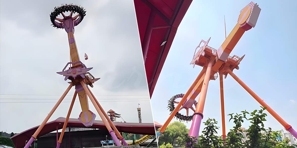 Wahana Pendulum 360 Derajat yang Mendebarkan