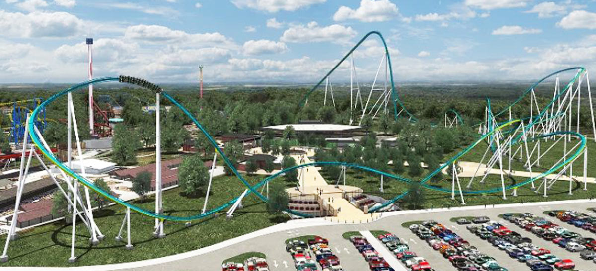 Roller Coaster Fury 325 - Amerika Serikat