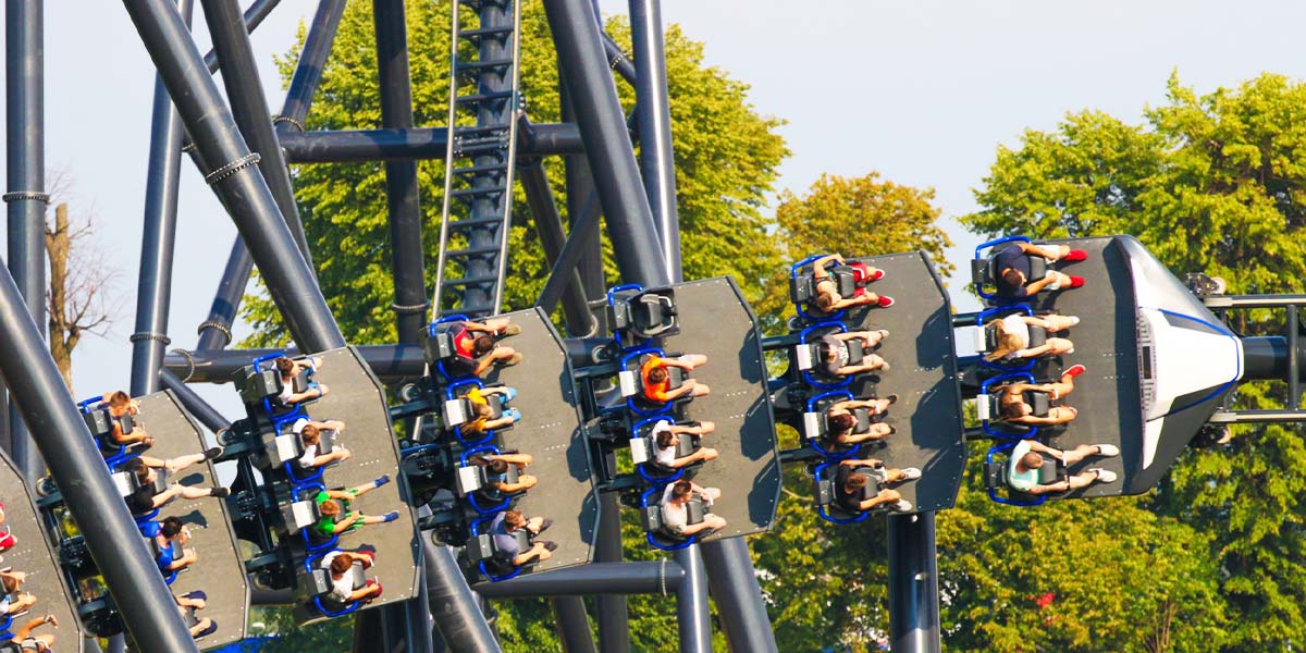 Roller coaster Hyperion - Polandia
