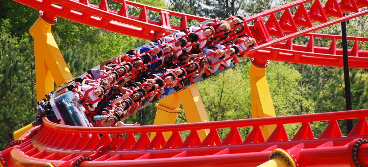 Roller Coaster Intimidator 305 - Amerika Serikat