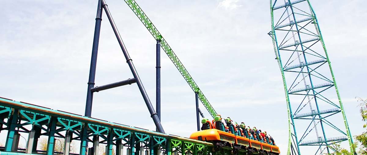 Kingda Ka Roller Coaster - Amerika Serikat
