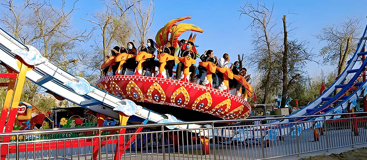 Wahana Taman Hiburan Mega Disk'O Thrill