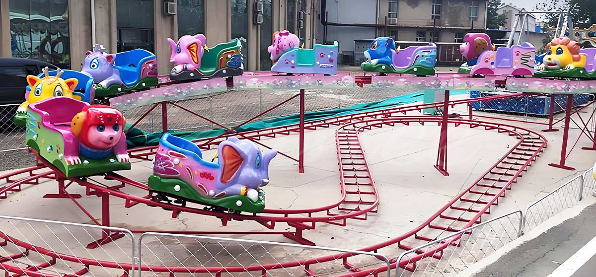 Produsen Roller Coaster Antar-Jemput Mini Desain Baru