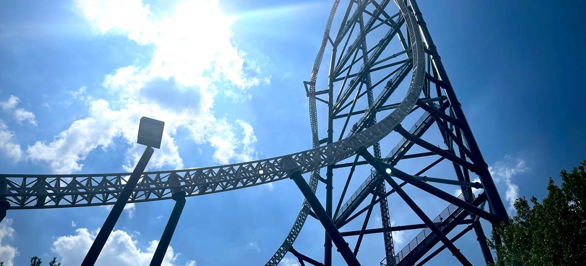 Roller coaster Top Thrill 2 - Amerika Serikat