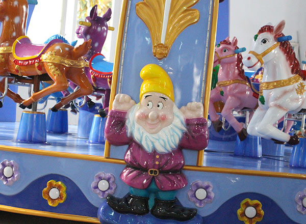 12 Seats Princess Theme Carousel Ride For Kids