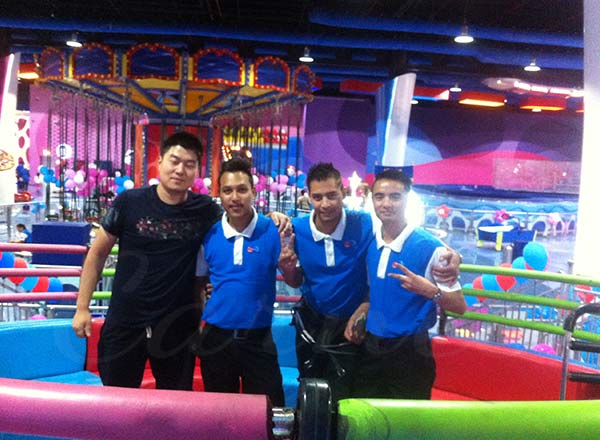 Carnee Rides Engineers with Client in Dubai