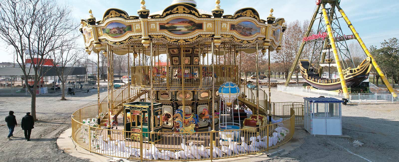 Double Decker Carousel for Sale