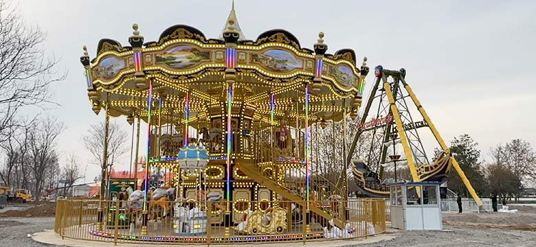 How to Install a Luxury Double Decker Carousel in Your Amusement Park
