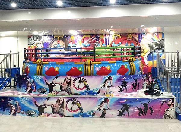 Tagada Ride in Dubai Indoor Amusement Park