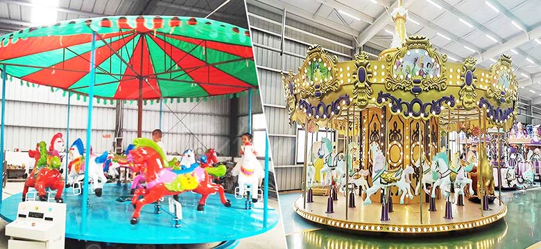 what's the difference between a merry-go-round and a carousel