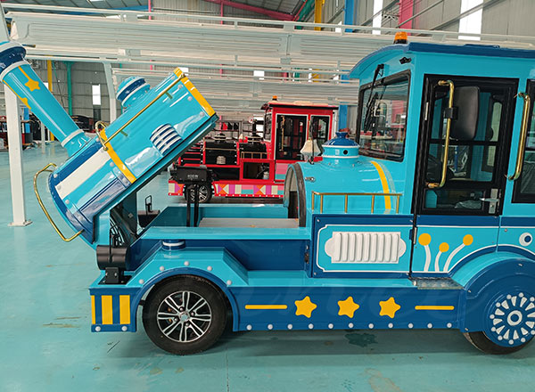 Custo de manutenção do trem do parque de diversões