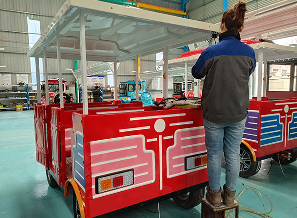 Preço de instalação do trem de parque temático