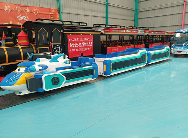 fabricante de trenes de patio trasero